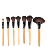 30 pcs Bamboo Complete Brush Set-Powder Blusher Eyeshadow Concealer