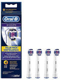 New Oral-B 3D White Electric Toothbrush Replacement Brush 4 Heads-Bargain