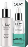 New Olay Regenerist Luminous Anti-Ageing Skin Tone Perfecting Serum with Niacinamide, 40 ml, for a Youthful Luminosity and Even Skin Tone-BARGAIN