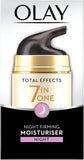 New Olay Total Effects 7 in 1 Anti Ageing Night Firming Moisturiser, 50ml-BARGAIN