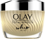 New Olay Total Effects Whip Light as Air 7-In-1 Moisturiser with SPF30, , Vitamin C and E, 50 ml-BARGAIN