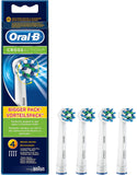 New Oral Cross Action Replacement 4 Tooth Brush Heads -BARGAIN