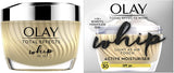 New Olay Total Effects Whip Light as Air 7-In-1 Moisturiser with SPF30, , Vitamin C and E, 50 ml-BARGAIN