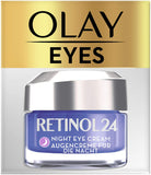 New Olay Regenerist Retinol24 Night Eye Cream Moisturiser Fragrance Free With Retinol and Vitamin B3, 15m-BARGAIN