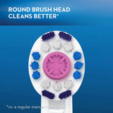 New Oral-B 3D White Electric Toothbrush Replacement Brush 4 Heads-Bargain