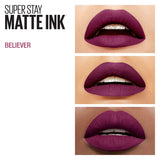 New Maybelline Matte Ink Lipstick 40 Believer 5ml