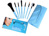 London Pride 7pcs Essential Brush Set  Blue