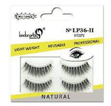 London Pride Cosmetics Twin Pair Natural Eyelash LP36 - II Wispy - Natural