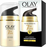 New OLAY Total Effects 7-in-1 Anti-Ageing Moisturiser SPF15  50ml-BARGAIN