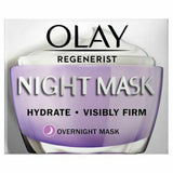 Olay Regenerist Night Cream, Overnight Miracle Firming Mask ,HYDRATE-VISIBLY FIRM  50m-BARGAIN