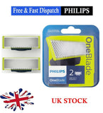 Philips One Blade Replacement blades - Pack of 2 -Fits all One Blade Handles UK