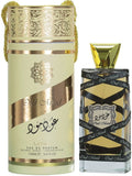Luxurious Oud Mood 100ml By Lattafa Floral Notes Ambery Musky Woody-UNISEX