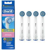 New Oral-B Sensitive Replacement Tooth Brush Heads 4 Pack- BARGAIN