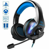 Gaming Headset, Xbox One Headset, PS4 Headset Surround Stereo Gaming-Supports Mobile Tablets Laptops